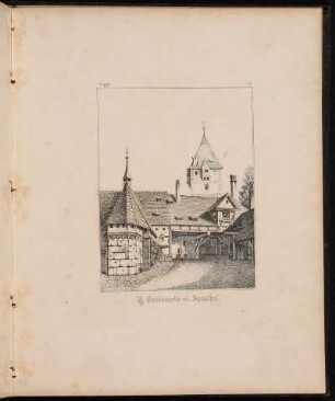 Suppl. 24. H. Grabkapelle im Spitalhof. - Heilig-Geist-Spital, Nürnberg, Heilig-Grab-Kapelle