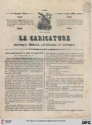 Numéro 226 (5 Mars 1835) Planches 470,471