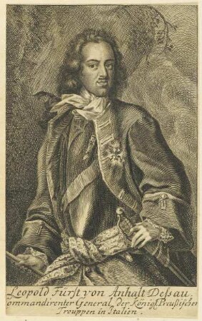 Bildnis des Leopold, Fürst von Anhalt-Dessau
