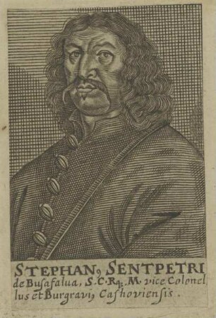 Bildnis des Stephanus Sentpetri de Busafalva