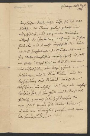 Brief an Ludwig Sigismund Ruhl : 26.09.1836