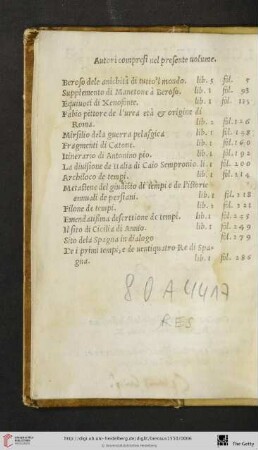 Autori compresi nel presente volume