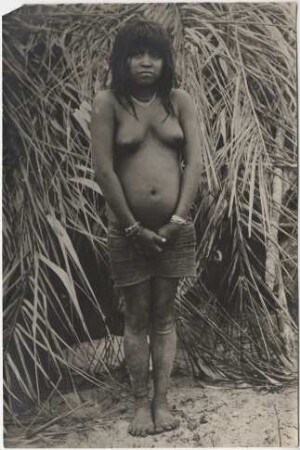 Paressi-Kabishi-Frau in Kalugure im Quellgebiet des Jauru