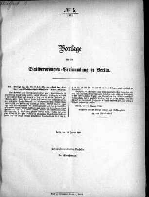 No. 5 (42), 19. Januar 1885
