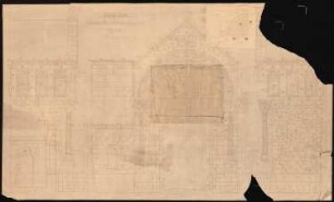 Königliches Residenzschloss Posen, Posen: Versetzplan Kaiserportal am Turm Westseite zum Reichsring 1:20
