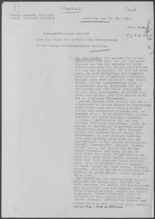 Kohlberg: Inspektion 1952