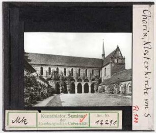 Chorin, ehem. Zisterzienserkloster: Kirche von Süden
