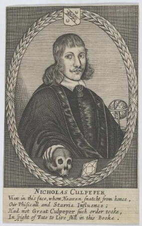 Bildnis des Nicholas Culpeper