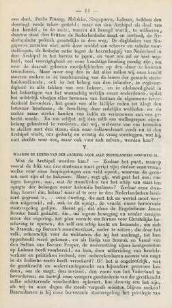 V. Waarom de kennis van den archipel voor alle Nederlanders gewigtig is
