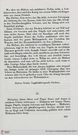 IV. Zeichen langen Lebens