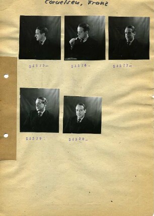 Portraitserie Franz Cornelsen