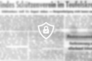 Glindes Schützenverein im Teufelskreis