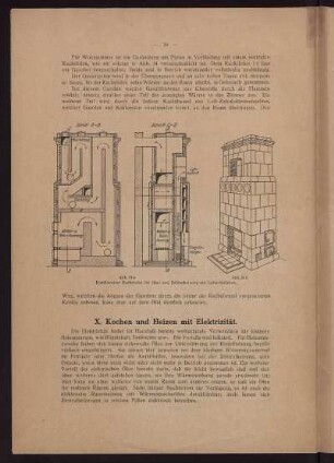 X. Kochen und Heizen mit Elektrizität.