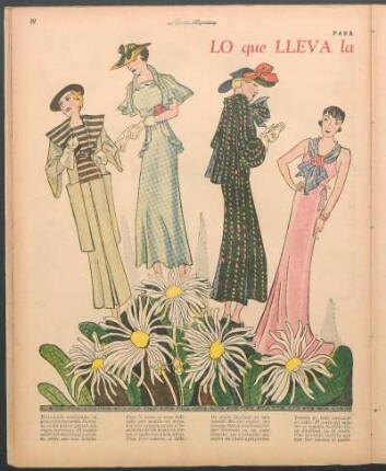 Lo que lleva la mujer elegante [Fotografías] : Para la mujer