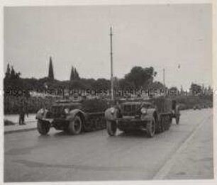 Wehrmachtssoldaten, Siegesparade in Athen