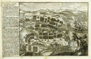 WHK 24 Deutscher Siebenjähriger Krieg 1756-1763: Plan der Schlacht bei Chotzemitz (Kolin) zwischen den Österreichern und den Preußen, 18. Juni 1757