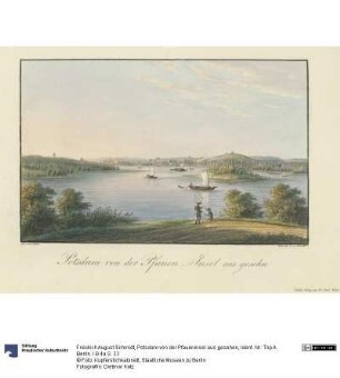 Potsdam von der Pfaueninsel aus gesehen