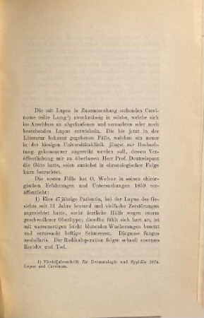 Lupus und Carcinom : Inaug. Diss.