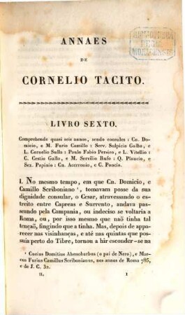 Os annaes de Cornelio Tacito, 2