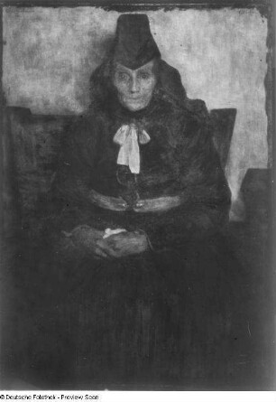 Hessische Bäuerin : Gemälde, 1958