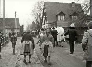 Fastnacht in Werben : Gesellschaftliche Volkskultur - Frühling. Ort: Wjerbno / Werben. Zapust (Fastnacht)
