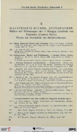 II. Illustrierte Bücher, Autographen (Nr. 462-555)