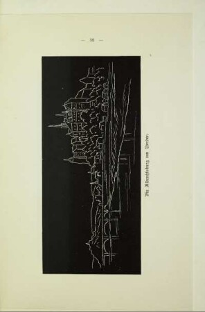 Die Albrechtsburg von Norden