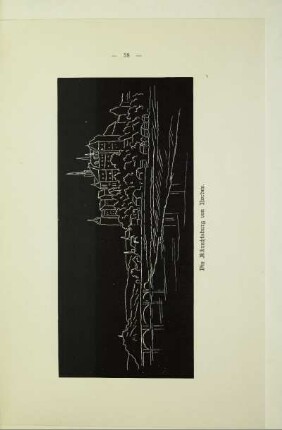 Die Albrechtsburg von Norden