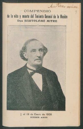 [Fotografía de Bartolomé Mitre]