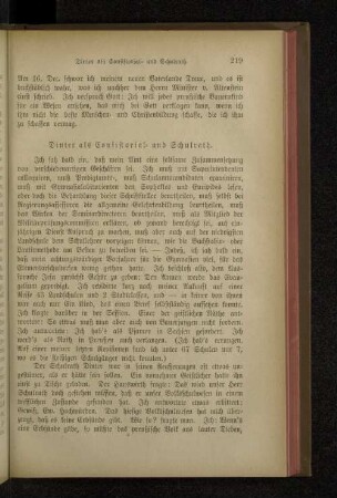 Dinter als Consistorial- und Schulrath.
