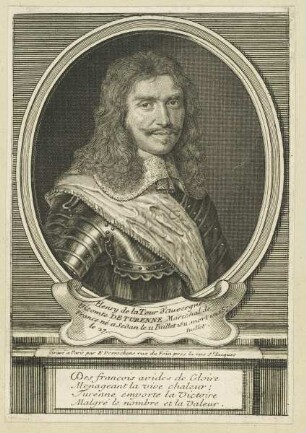 Bildnis des Henry de la Tour d'Auvergne