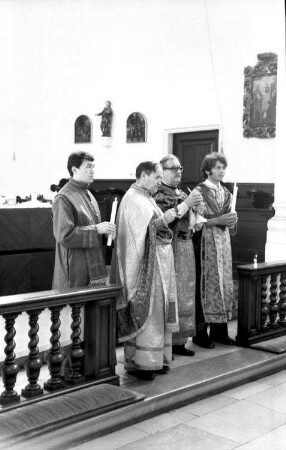 Freiburg: Adelhauser Kirche; orthodoxer Festgottesdienst