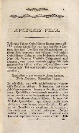 Chrestomathia Quinctiliana
