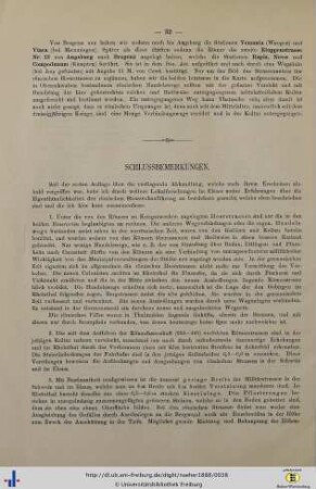 Schlussbemerkungen.