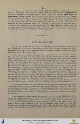 Schlussbemerkungen.