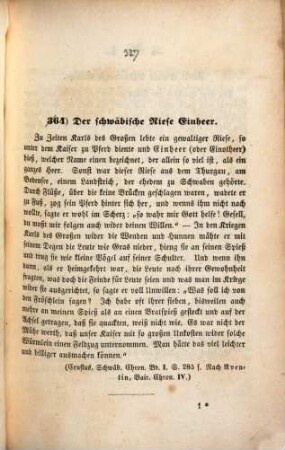 Deutsche Sagen, Sitten und Gebräuche aus Schwaben, 2