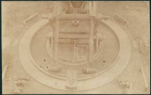 Foto eines Minenwerfer-Untergestells