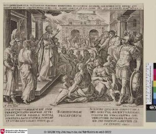 [REMISSIONEM PECCATORVM; Simon Petrus predigt in Caesarea]