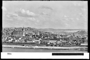 Pirna an der Elbe mit Sonnenstein
