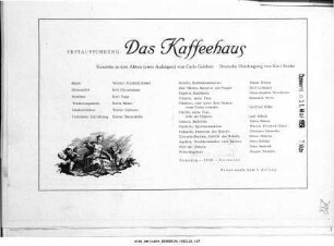 Das Kaffeehaus