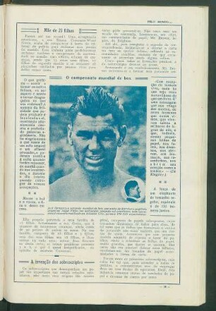 O campeonato mundial de box