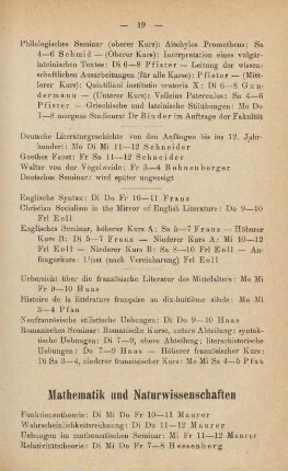 19-22, Mathematik und Naturwissenschaften