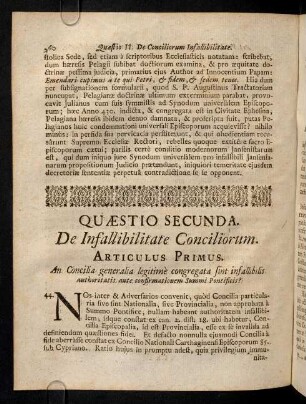 260-286, Quaestio Secunda