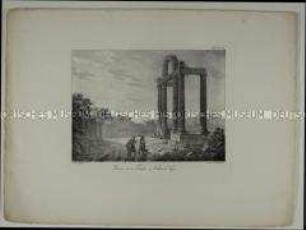 Ruines d'un Temple à Talavera Vieja (T. II/Pl. 56 des Mappenwerkes: Souvenirs Pittoresques)