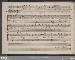 Recitativo: Oh di pietoso figlio