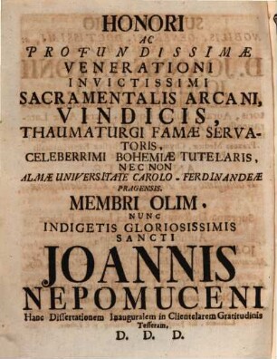 Diss. de organo, sensu atque obiecto tactus
