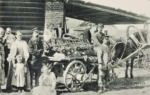 Types russes. Au village [Russland 1904]