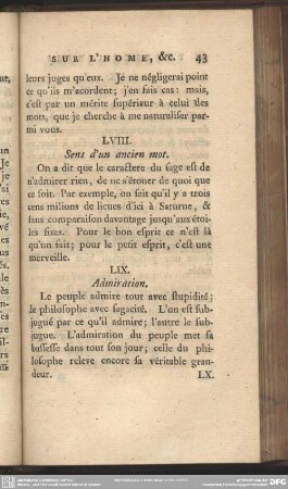LVIII. Sens d´un ancien mot