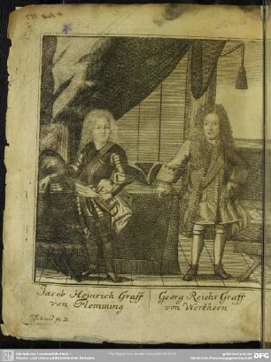 Jacob Heinrich Graff von Flemming, Georg Reichs Graff von Werthern