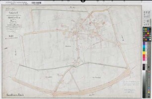 Kessebüren (Unna), Zusammenlegung Kessebüren, Urkarte II Flur 4
